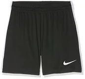 Spodenki damskie - Nike League Knit szorty dziecięce, uniseks czarny czarny (czarny/biały) S - miniaturka - grafika 1