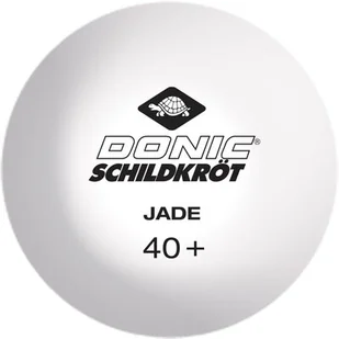 Donic Schildkröt TT ball Jade 40 MM sztuk, biały, jeden rozmiar 618371 - Tenis stołowy - miniaturka - grafika 1