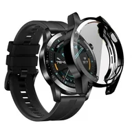 Akcesoria do smartwatchy - Etui Metalic Huawei Watch Gt 2 46Mm Czarne - miniaturka - grafika 1
