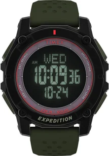Zegarek Zegarek Timex TW4B33700 Expedition Ridge Solar 49mm Silicone Strap - Zegarki męskie - miniaturka - grafika 1