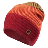 Czapki damskie - Czapka Hi-tec Rolo 92800438518 (kolor Czarny. Pomarańczowy, rozmiar ONE SIZE) - miniaturka - grafika 1