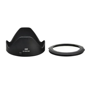 JJC Osłona Lh-dc100 + Adapter Fa-dc67b 67mm Do Canon Powershot G3x Sx60 Hs Sx50 Hs Sx40 Hs Sx30 Is Sx20 Is Sx530 Hs Sx520 Hs SB3282 - Akcesoria fotograficzne - miniaturka - grafika 1