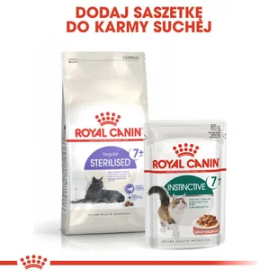ROYAL CANIN  Instinctive +7 12x85g w sosie karma mokra dla kotów starszych, wybrednych - Mokra karma dla kotów - miniaturka - grafika 7