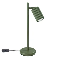 Lampy stojące - Lampa biurkowa KARBON GU10 - oliwkowy - miniaturka - grafika 1