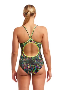FUNKITA Strój kąpielowy damski jednoczęściowy DIAMOND BACK ONE PIECE spot me - Stroje kąpielowe - miniaturka - grafika 2