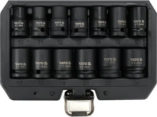 YATO NASADKI UDAROWE 13cz. 1/2" 10-24mm - Klucze i nasadki - miniaturka - grafika 1