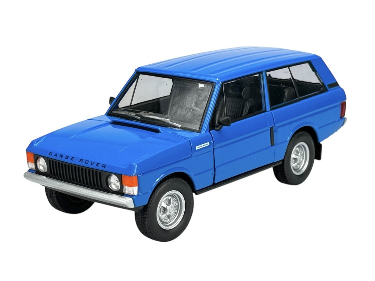 WELLY 1970 LAND ROVER RANGE ROVER NIEBIESKI 1:24 SAMOCHÓD NOWY METALOWY MODEL