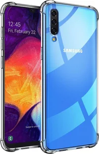 Etui na telefon Samsung Galaxy A50 A30s Protective Cover Anti Shock Mobile Phone Case Clear Cover - Etui i futerały do telefonów - miniaturka - grafika 1