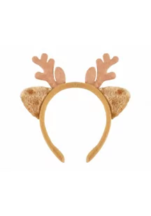 Opaska renifera z uszami jasno brązowa - Pozostałe książki - miniaturka - grafika 1