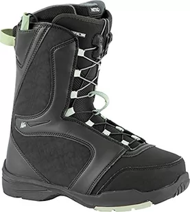 Nitro Damskie buty snowboardowe FLORA TLS BOOT´21, Black-Mint, 285 - Buty snowboardowe - miniaturka - grafika 1