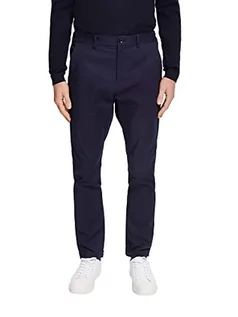 Spodnie męskie - ESPRIT Collection Eleganckie spodnie męskie, 409-Dark Blue 5, 102 - grafika 1