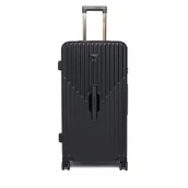 Walizki - Walizka duża Guess TWHN967 5987 Czarny - miniaturka - grafika 1