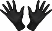 Kosmetyki samochodowe - Monster Shine Rękawiczki nitrylowe, rozmiar L, czarne, 100 sztuk - miniaturka - grafika 1