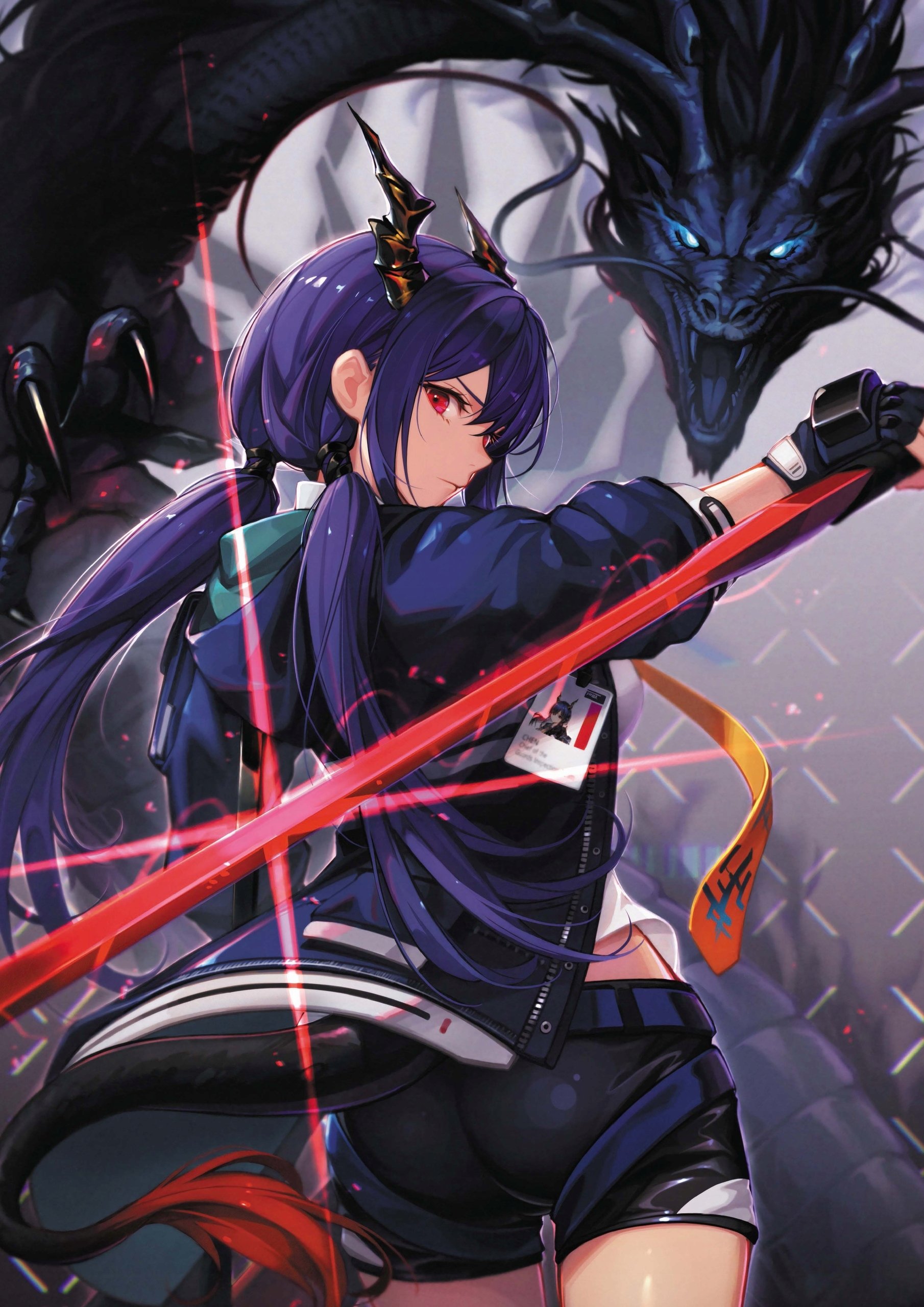 Plakat A1 gra anime Arknights