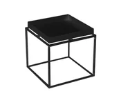 Ławy i stoliki kawowe - King Home Stolik RITTA L czarny metal (GT-252S.BLACK) - miniaturka - grafika 1