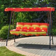 Poduszki ogrodowe - Poduszki z daszkiem na huśtawkę 138 cm Tora C025-13BB PATIO - miniaturka - grafika 1