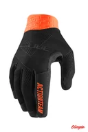 Rękawiczki rowerowe - Rękawiczki rowerowe Cube Performance LF X długi palec, black/orange - miniaturka - grafika 1