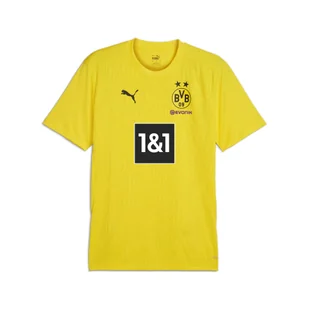 Męska koszulka treningowa Borussia Dortmund PUMA Faster Yellow Black - Koszulki sportowe męskie - miniaturka - grafika 1