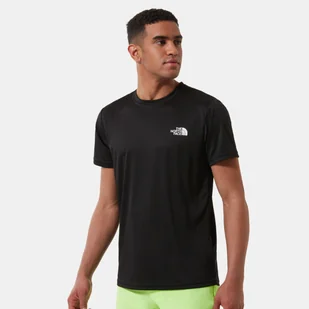 Męski t-shirt szybkoschnący The North Face Reaxion Redbox Tee Eu black/white - S - Koszulki męskie - miniaturka - grafika 1
