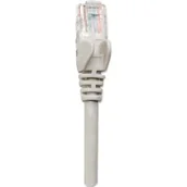 Patchcordy - Intellinet patch cord RJ45, kat. 5e UTP,10 m szary, 100% miedź 325950 - miniaturka - grafika 1