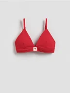 Biustonosze - Reserved - Miękki biustonosz - czerwony - miniaturka - grafika 1