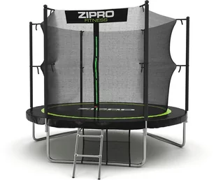 Zipro Trampolina ogrodowa z siatką wewnętrzną 8FT 252cm + torba na buty 5902659840660 - Trampoliny - miniaturka - grafika 1