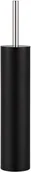 Akcesoria do wc - Szczotka toaletowa do WC wolnostojąca metalowa czarna STELLA 19.400-BC - miniaturka - grafika 1