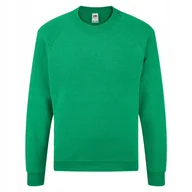 Bluzy dla dziewczynek - Bluza Dziecięca Raglan Sweat Retro Heather Green r. 7-8(128) - miniaturka - grafika 1