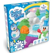 Masy plastyczne - Piasek kinetyczny SUPER SAND Zimowe Miasteczko 929035.006 - miniaturka - grafika 1