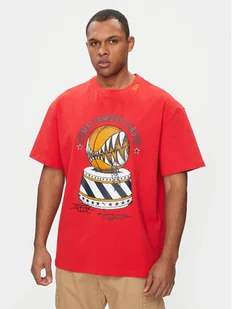 Puma T-Shirt Showtime 624740 Czerwony Regular Fit - Koszulki męskie - miniaturka - grafika 1