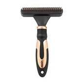 Pielęgnacja psów i kotów - EBI 645 436677 entwirrungs grabki "noir", s - miniaturka - grafika 1