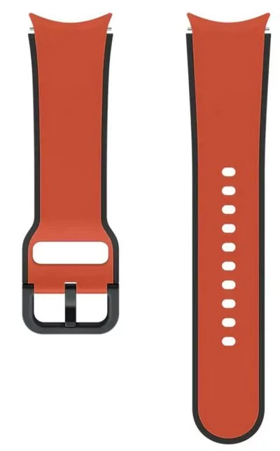 Samsung Two-tone Sport Band do Galaxy Watch4/Watch5 S/M (czerwony)