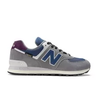 Buty sportowe męskie - Buty New Balance M U574 (kolor Szary/Srebrny, rozmiar 44.5) - miniaturka - grafika 1