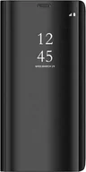 Etui i futerały do telefonów - Pokrowiec Smart Clear View do Huawei P Smart 2020 czarny - miniaturka - grafika 1