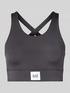 Biustonosze - Biustonosz sportowy z okrągłym dekoltem - miniaturka - grafika 1