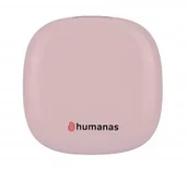 Lusterka do makijażu - Lusterko kosmetyczne Humanas HS-PM01 z podświetleniem LED - różowe - miniaturka - grafika 1