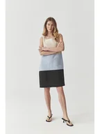 Sukienki - TATUUM Sukienka w kolorze beżowo-błękitno-granatowym - miniaturka - grafika 1