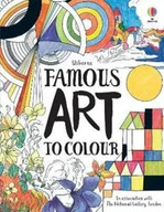 Pozostałe książki - Famous Art to Colour - miniaturka - grafika 1