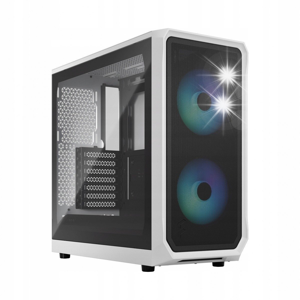 Obudowa do komputera Fractal Design Focus 2 RGB Clear Tint Midi Tower ATX