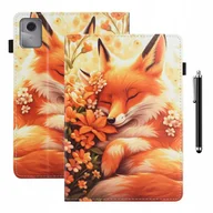Etui do tabletów - ETUI SKÓRZANE GRAFIKA + RYSIK do Lenovo Tab M11 10,95 TB-330 - miniaturka - grafika 1