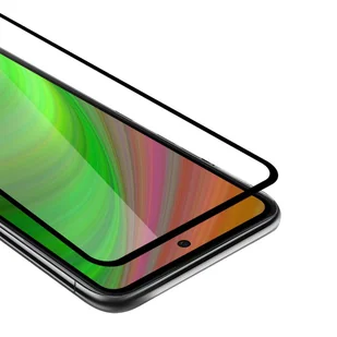 Szkło Hartowane Do Samsung Galaxy A52 (4G / 5G) / A52s w PRZEZROCZYSTY Z CZARNYM Folia pancerna Ochronny Tempered Glass Cadorabo - Szkła hartowane na telefon - miniaturka - grafika 1