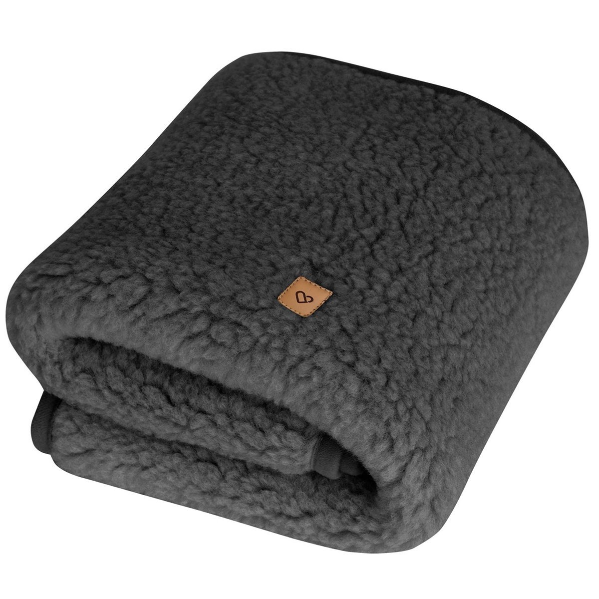 Koc wełniany Nevada 75x100cm anthracite