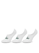 Skarpetki damskie - Lacoste Zestaw 3 par niskich skarpet unisex RA7872 Biały - miniaturka - grafika 1