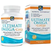Witaminy i minerały - Ultimate Nordic Naturals Omega + CoQ10 (60 kaps) Nordic Naturals 6CA5-626D7 - miniaturka - grafika 1
