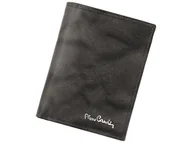 Portfele - Pierre Cardin, Portfel skórzany męski, Fossil, Tilak12 326, popiel, ochrona RFID - miniaturka - grafika 1