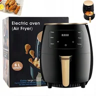 Frytownice gastronomiczne - Frytkownica Beztłuszczowa 2400W 6L Frytownica Airfryer Duży Wsad - miniaturka - grafika 1