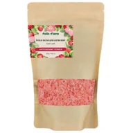 Kosmetyki do kąpieli - Folk & Flora, sól do kąpieli, dzika róża-malina, 500 g - miniaturka - grafika 1