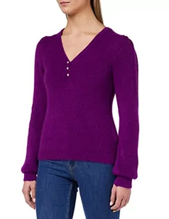 Morgan Sweter damski, Ultrafioletowy, XL - Swetry damskie - miniaturka - grafika 1