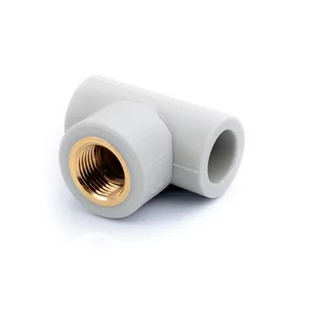 Trójnik PP GW 20 mm x 1/2" x 20 mm - Łączniki, trójniki, kształtki - miniaturka - grafika 1