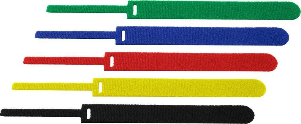 Organizer Wojtap Opaski rzepowe T-Straps 20x150 mm mix kolorów